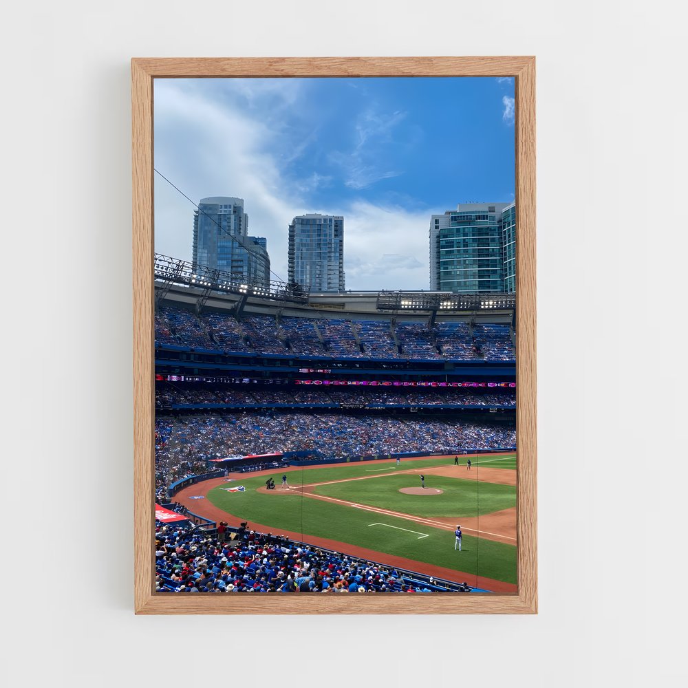 Poster Vue Épique des Blue Jays – affiche Baseball (vue 4)